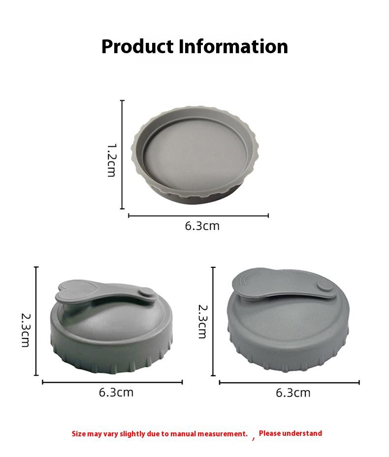 NEW The New Best-selling Silicone LIDS for Cans, Soda Cans, Cups, Cola Seals and Beer Bottles Are Reusable and Easy To Use