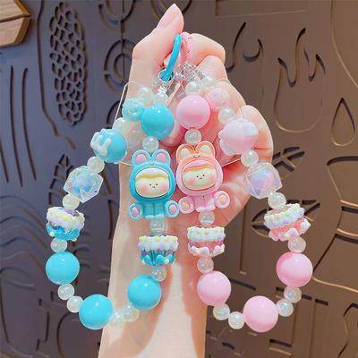 Creative Lilith Beaded Mobile Phone Chain Doll Keychain Pendant Couple Car Schoolbag Keychain Pendant Gift