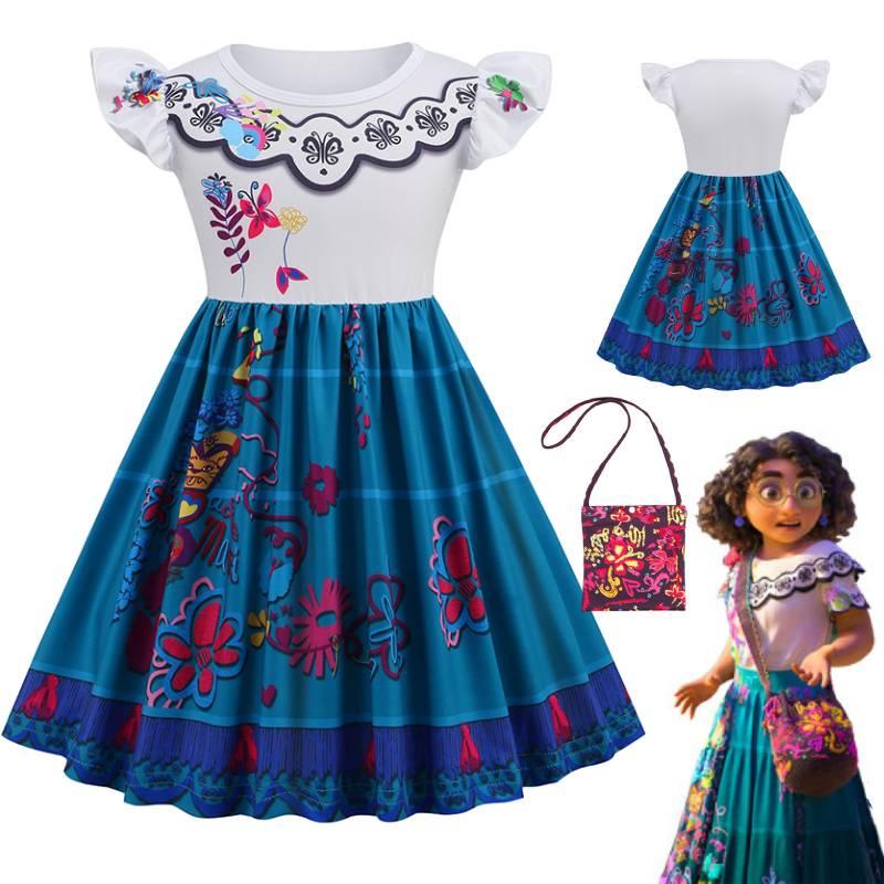 Mirabel Disney Princess Costume For Girls 100-150cm/39.37-59.05in