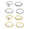 4 Pcs Stackable Rings for Women, Sparkly Cubic Zirconia Rings, Minimalist Statement Wedding Engagement Promise Rings
