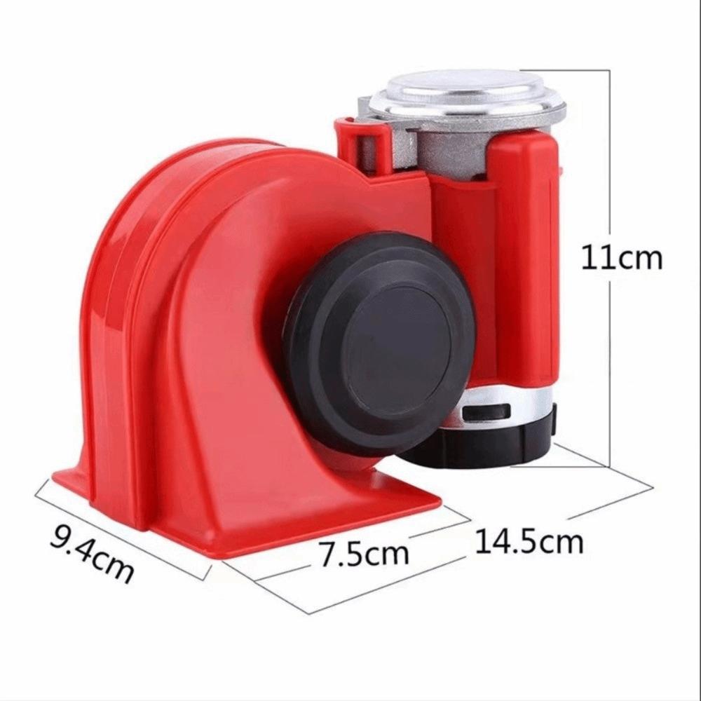 Snail Design Car Horn High Decibel Air Pump Horn Loud Horn Motorcycle Horn