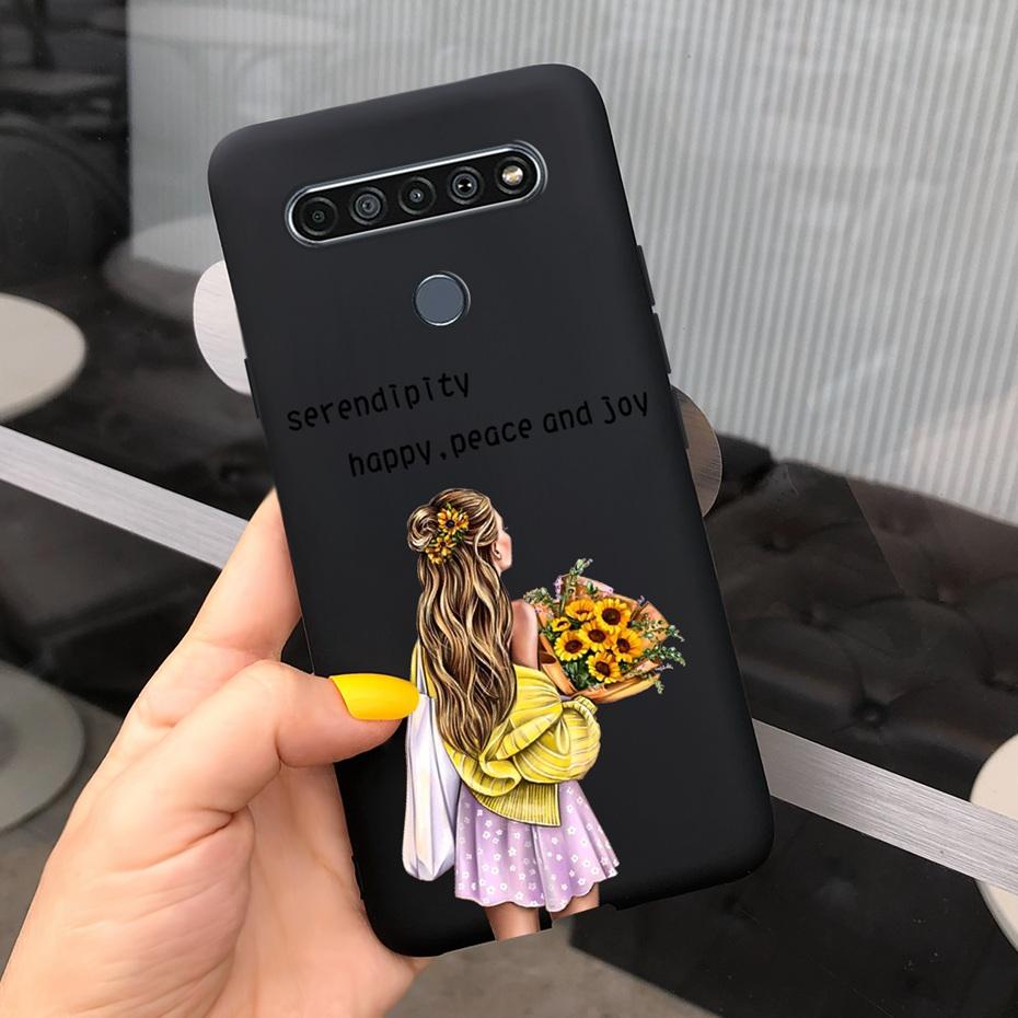 For LG K41S K51S 2020 Phone Case Lovely Printing Soft Silicon Back Cover For LG K51S K41S 4G LM-K410 LM-K510 Bumper
