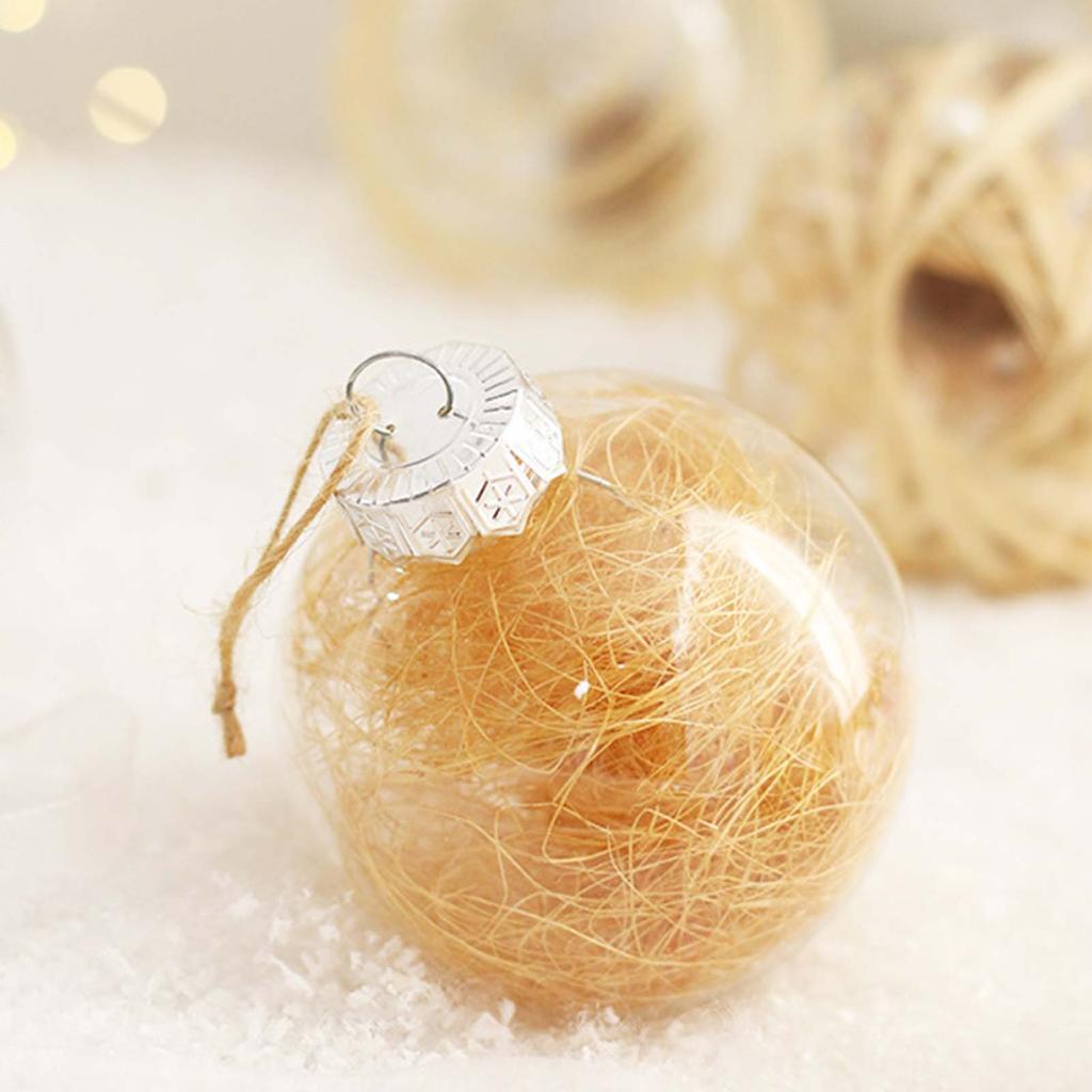 Christmas Ball Ornaments Set with Top Tier Surface Finishing Processes Decoration Suitable for Weddings Engagements