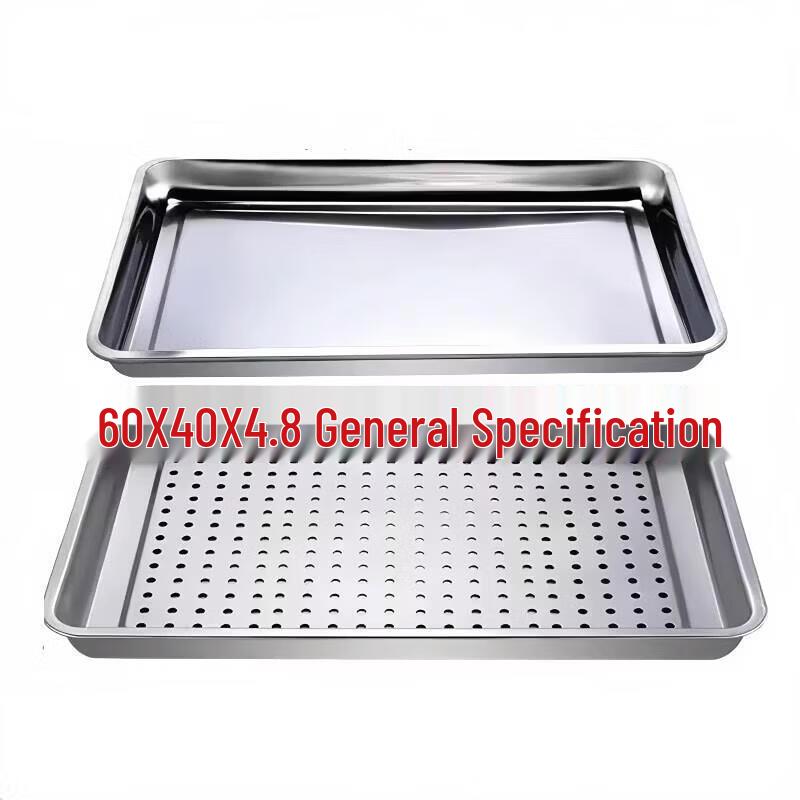Jun Ding Ying Commercial Stainless Steel Rectangular Tray