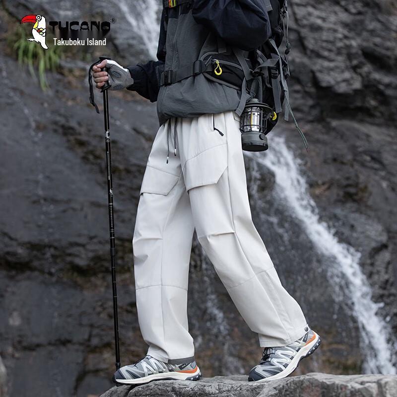 TUCANO Men's Outdoor & Casual Straight-Leg Cargo Pants