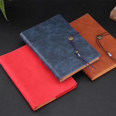 A5 Chinese Style Loose-Leaf Notebook with Customized Logo - Elegant Gift for Students and Professionals