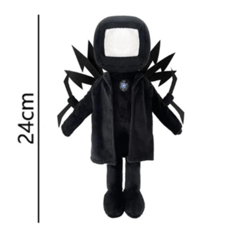 26pcs Skibidi Toilet Plush Toy Skibidi Dop Yes Yes Toy Skibididop Toilet Camara Camera Plush Stuffed Toy Sticker Chrismas Gift