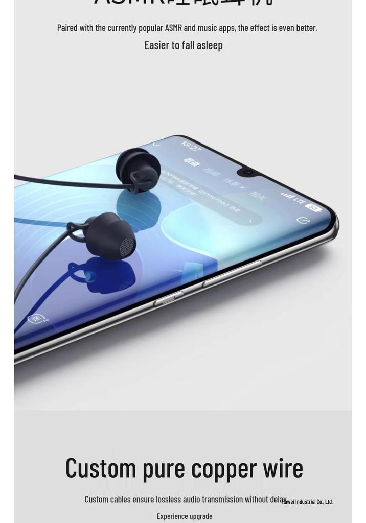 Comfortable Noise-Cancelling ASMR Sleep Earbuds for Side Sleepers