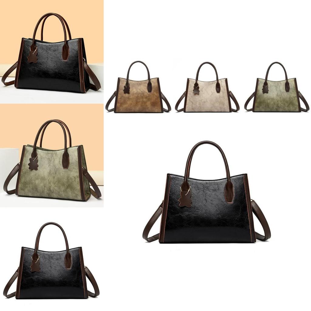 Stylish And Versatile Large Capacity Tote Bag For Women In Soft Pu Leather 2024