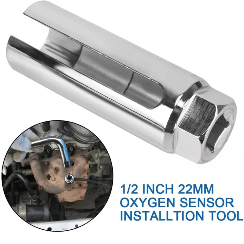 1/2PCS Universal 22mm 1/2'' Drive  Car Oxygen Lambda Sensor Socket Wrench Removal Installation Tool Professional Car Accessories