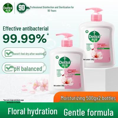 Dettol Feuchtigkeitsspendende Handseife, Frischer Duft (3 x 500g)