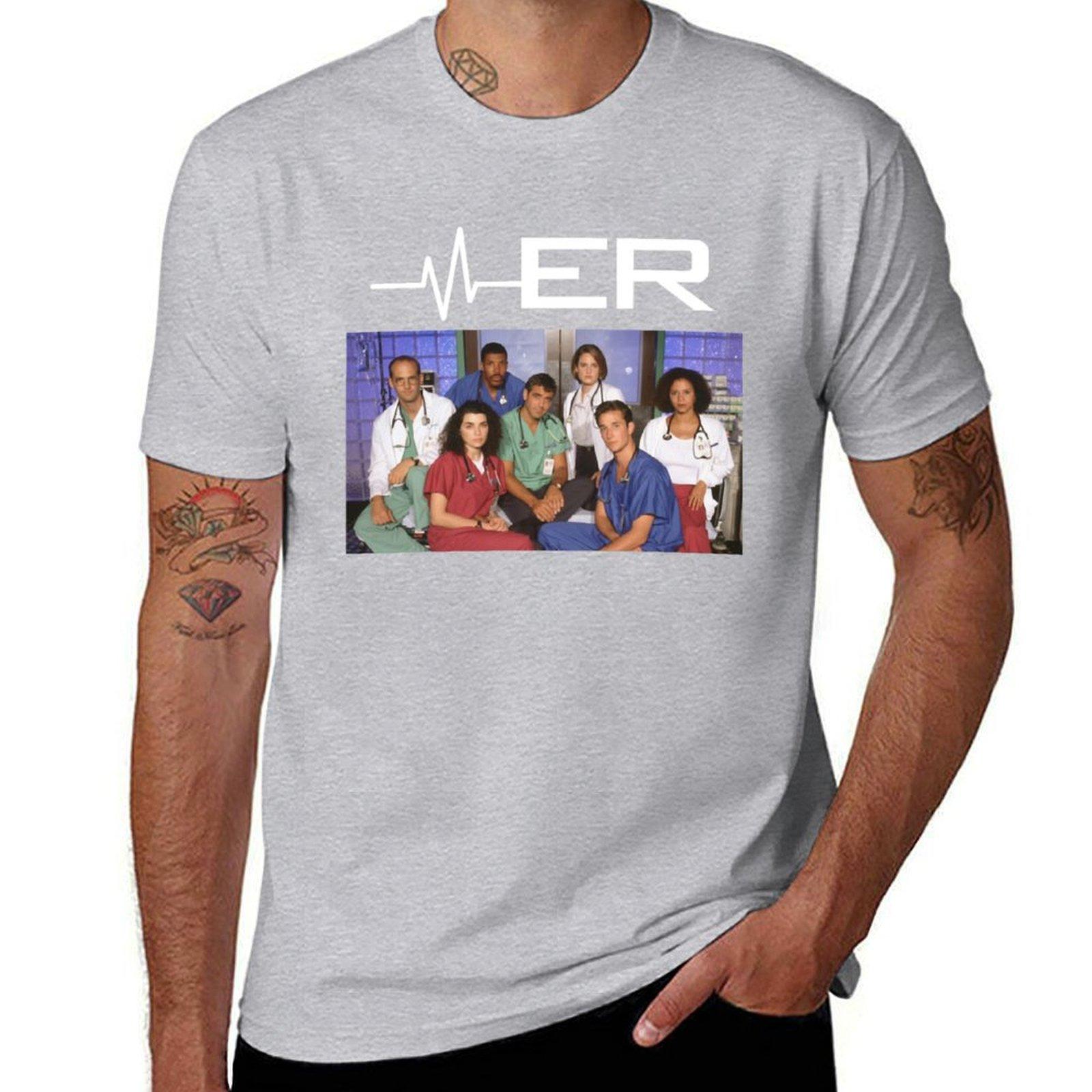

ER Tv Show Tshirt aesthetic clothes Aesthetic clothing men graphic t shirts S
