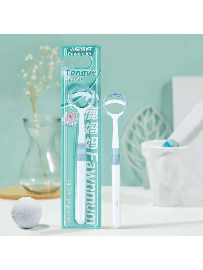 1pc-Silicone Tongue Scraper Tongue Cleaner Remove Halitosis Tongue Coating Oral Care Tongue Scraping Brush To Keep Fresh Breath