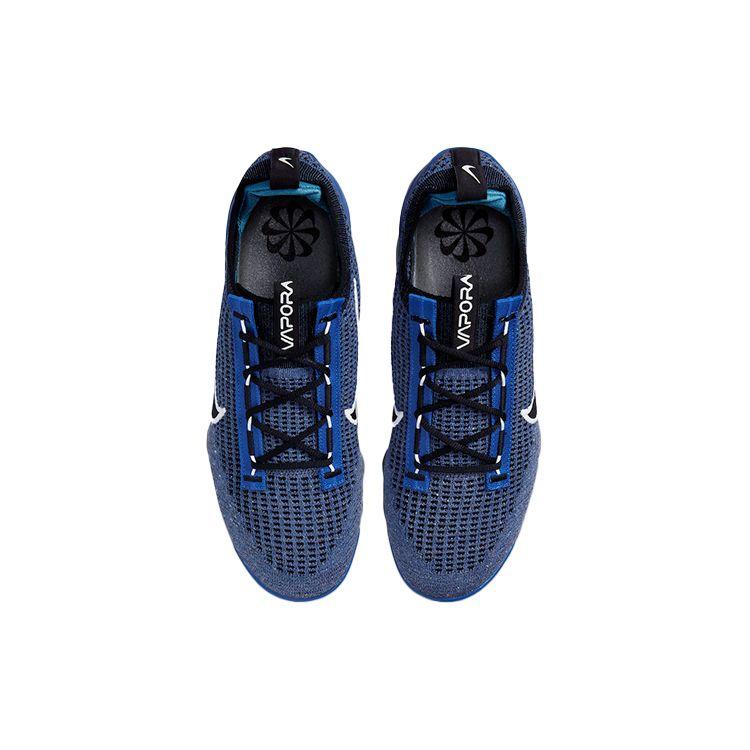 Nike Air VaporMax 2021 Flyknit Game Royal Anthracite Men Sneakers Blue White Black DH4086-400