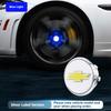 4 PCS ABS+LED 60mm Badge Car Wheel Center Caps Auto Parts for Chevrolet Cruze Captiva Lacetti Spark Aveo Orlando Camaro
