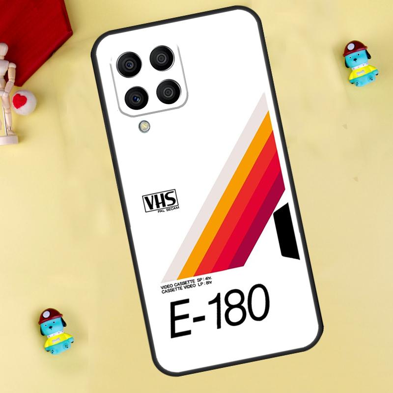 Retro VHS Tape Case For Samsung Galaxy M35 M55 M15 M11 M12 M13 M14 M06 M16 M36 M56 M31 M53 M32 M52 M34 M54