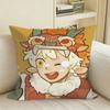 Manga All SSaints SStreet Square Sofa Pillow Cover Solid Color Living Room Home Decor Cushion Case