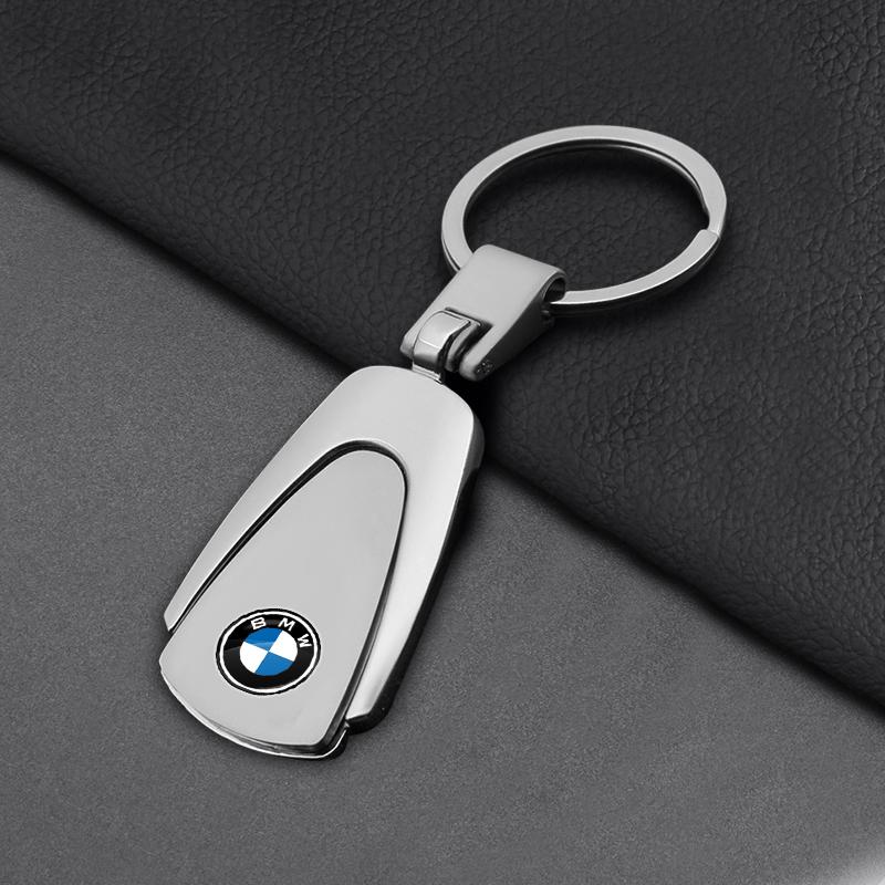 2025 Kov Kůže Přívěsek na Klíče od Auta Kroužek na Klíče Dekorace Auto Příslušenství Pro BMW E36 E46 E90 E60 E39 F30 F10 F20 X5 E70 E53 G30 E91 E92 E93