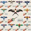 Swallow Plastic Eagle Bird Kite With Movable Wings For Kids Outdoor Fun Toys