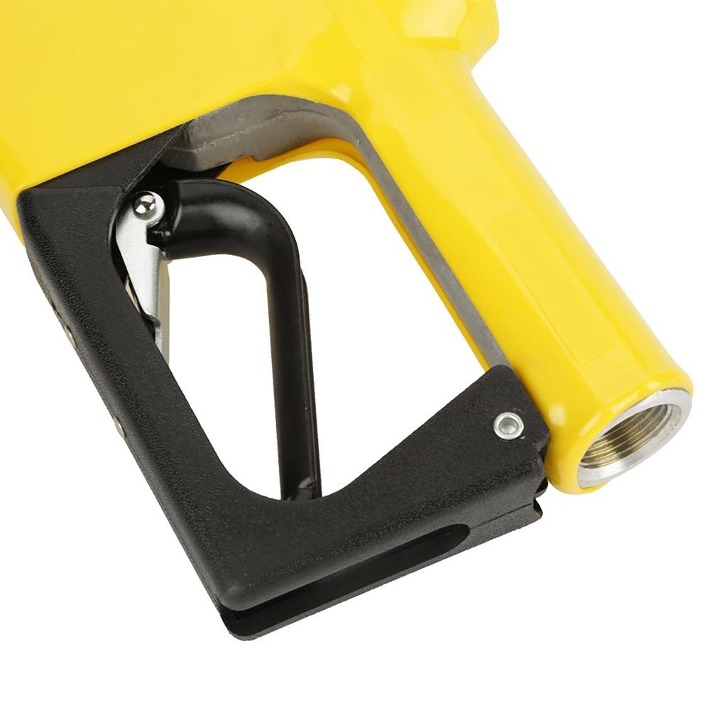 Yellow Automatic Fuel Nozzle Automatic Cut Off Fuel Dispensing Tool Oil Dispensing