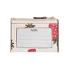 Coach Porta carte sottile in tela rivestita con portafoglio in pelle, porta carte da donna Bianco e Rosso CH541-IMCAH