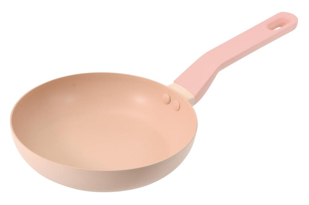 Pearl Metal Rosa Frying Pan, 20cm, Induction Compatible, Fluoropolymer Coating, HC-724