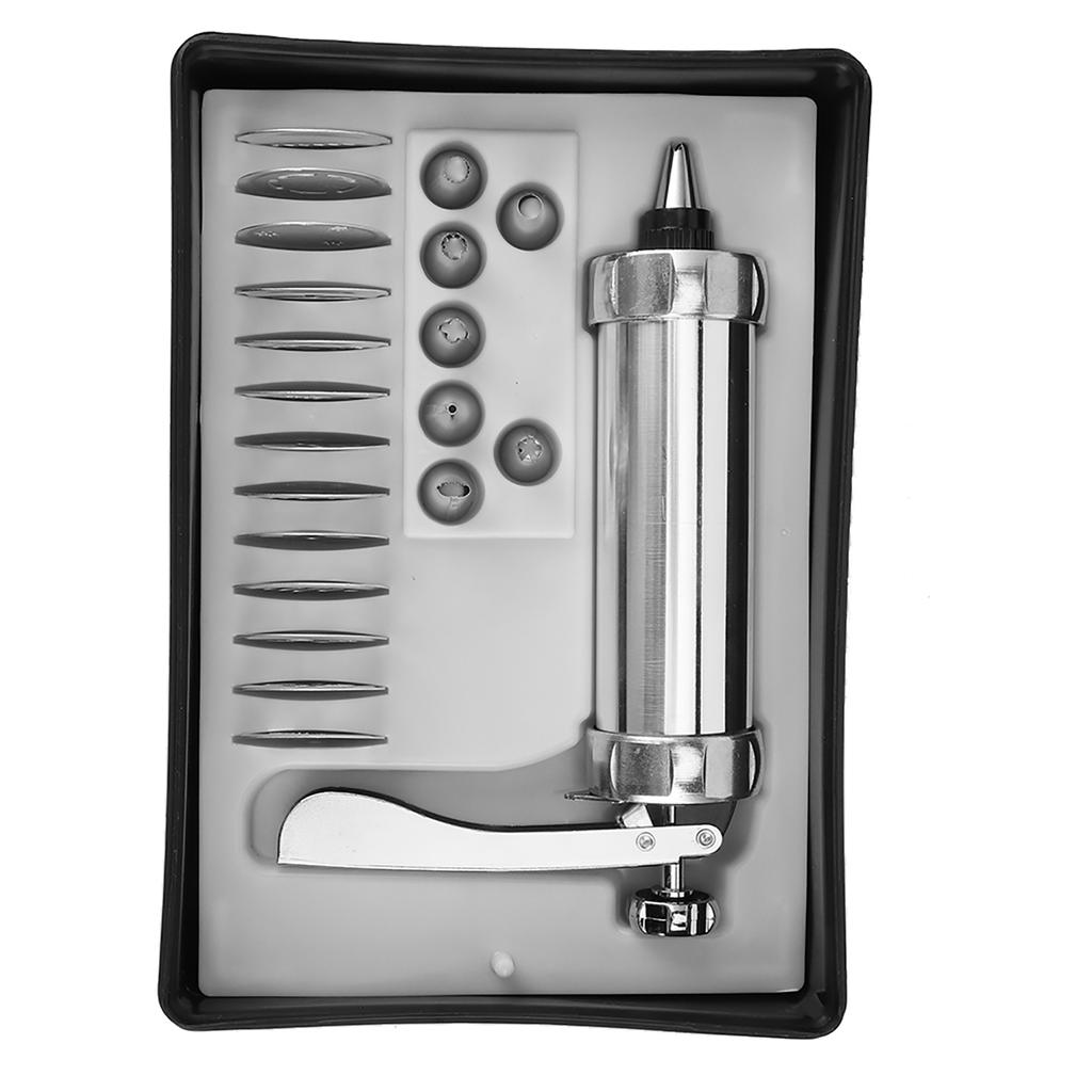 Aluminium Alloy Cookies Biscuits Press Maker Mold Kit Pastry Piping DIY Making Cake Decorating Baking Tool