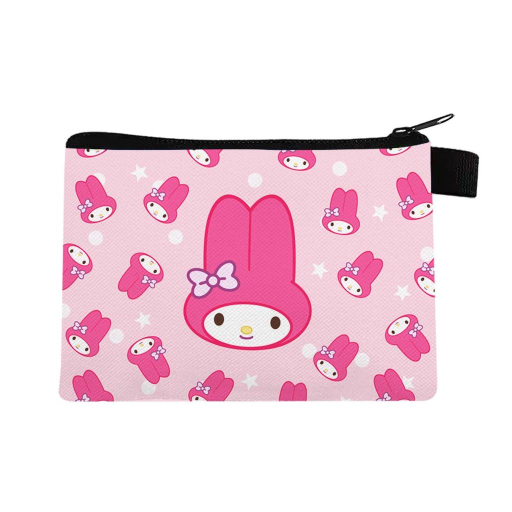 Cartoon Oxford Cloth Coin and Card Holder with Multiple Patterns