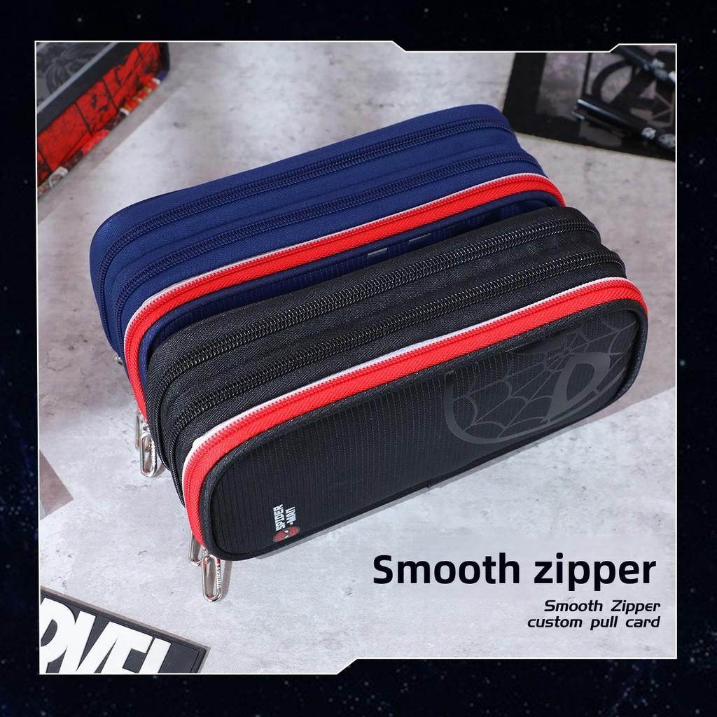 Marvel Boys Pencil Case With Large Capacity For School Supplies And Storage