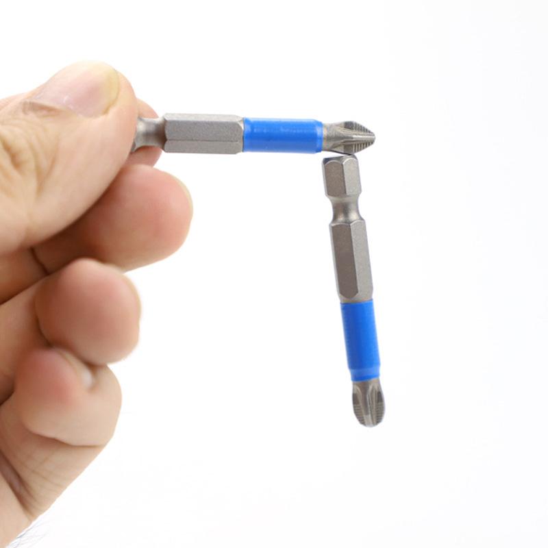 Set 7 bucăți magnetice anti-alunecare pentru șurubelnițe - Biți Phillips PH2 25mm-150mm pentru unelte de mână