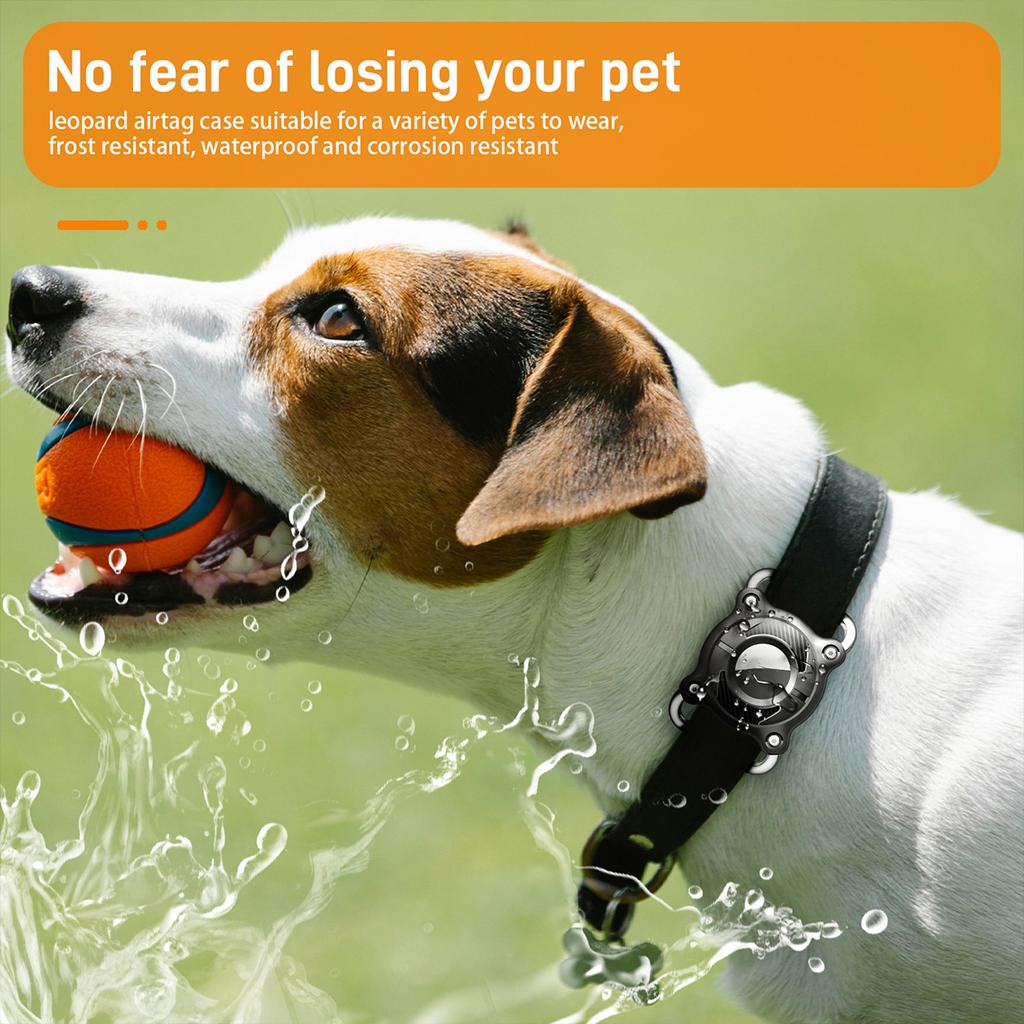 Vothoon Wasserdichte Hülle für Apple Airtag Schutzhülle Abdeckung für Hund Katze Locator Tracker Anti-Verlust Gerät Schlüsselanhänger