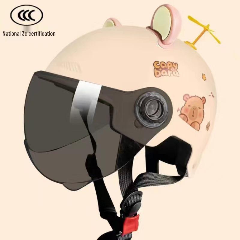 Certified Year-Round Kids  Helmet - Four Seasons Electric Vehicle Safety Helmets for Boys & Girls