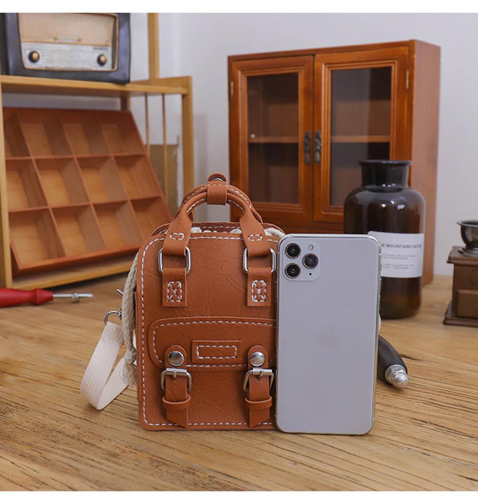 Leather Messenger Bag Making Material Set DIY Handmade Shoulder Handbag Leathercraft Women Hand Stitching Sewing Bags Accessory