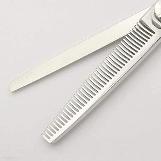 DEEDS P9 Original Set med 2 Trimningssaxar av Japanska Professionella Saxar Har ett 3D-handtag för Enkla Tunningssaxar för Hundar och Klippning