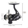 Fishing Reel 5.2:1 Gear Ratio High Speed Powerful Lightweight, with Interchangeable, for Freshwater