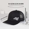 Eagle Logo Trucker Cap Breathable mesh lining, comfortable adjustable buckle closure, lightweight Bold modern style, cool and tr