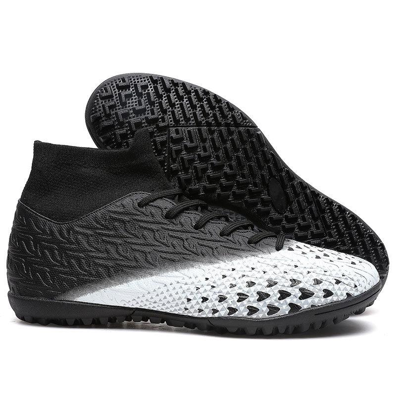 Мужские футбольные бутсы с длинными шипами и высокой лодыжкой — фото 12