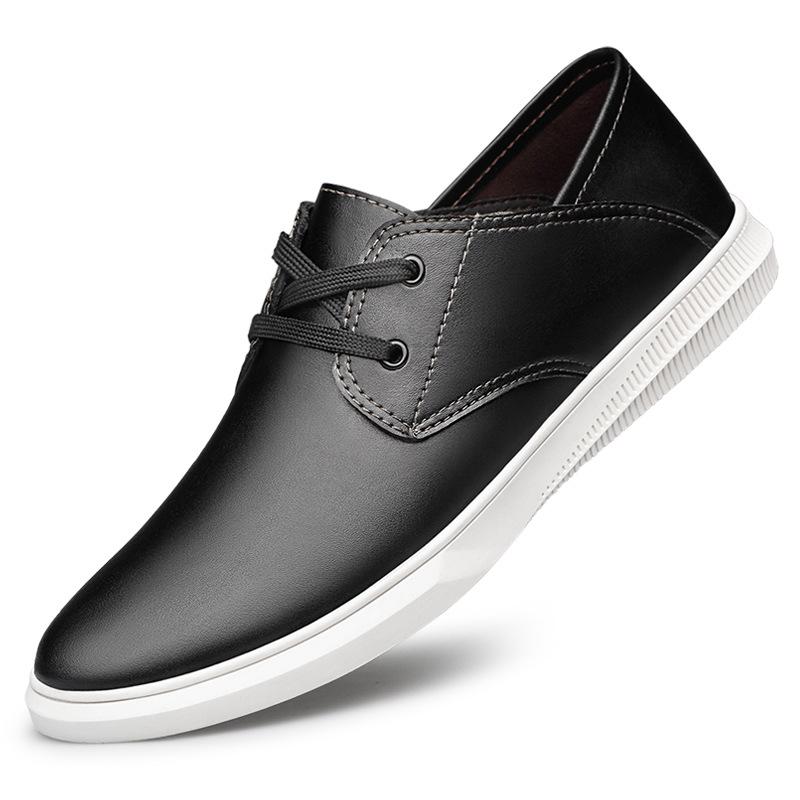 

Spring and Autumn breathable men s shoes British casual shoes dual-purpose board shoes round head tide driving men 44