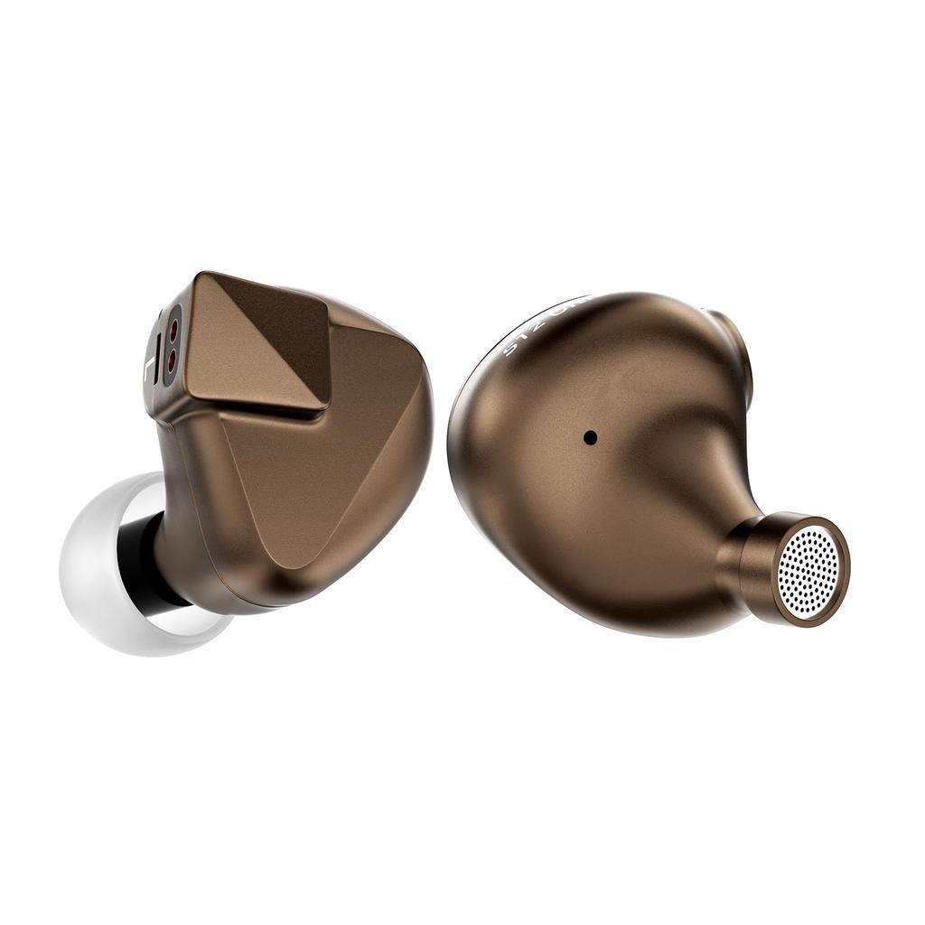 LETSHUOER HiFi Wired Large Planar Magnetic Wired Canal Single Crystal Copper Silver Plated Cable Interchangeable "S12 Ultra" Earphones, 14.8mm Driver,