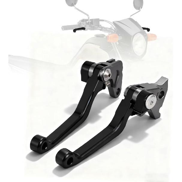 Dirt Bike Clutch Brake Lever,CNC Billet Pivot Foldable Levers for TW200/TW225 01-23/XT250 08-23/SEROW 225/250 86-20/WR250R 08-20/WR250X 08-17/XT250X