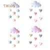 Cute Nordic Cloud Stars Hearts Baby Cloth Wall Hanging Decor Gift Photo Props Decoration