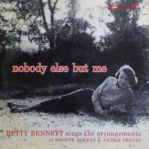 

CD BETTY BENNETT - NOBODY ELSE BUT ME AMCY1230 Atlantic 1998 Japan Jazz Used