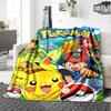 1pc Gengar Space Adventure Flannel Blanket,Ultra Soft Warm Plush Throw for Home Bedroom Bed Sofa Cover Camping Picnic Gift Y72430