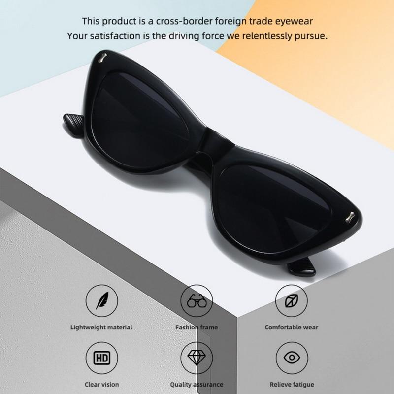 Mode Reise Luxus Designer Sexy Cat Eye Sonnenbrille Frauen Männer Trendy Sonnenbrille Punk Beliebte Shades Uv400
