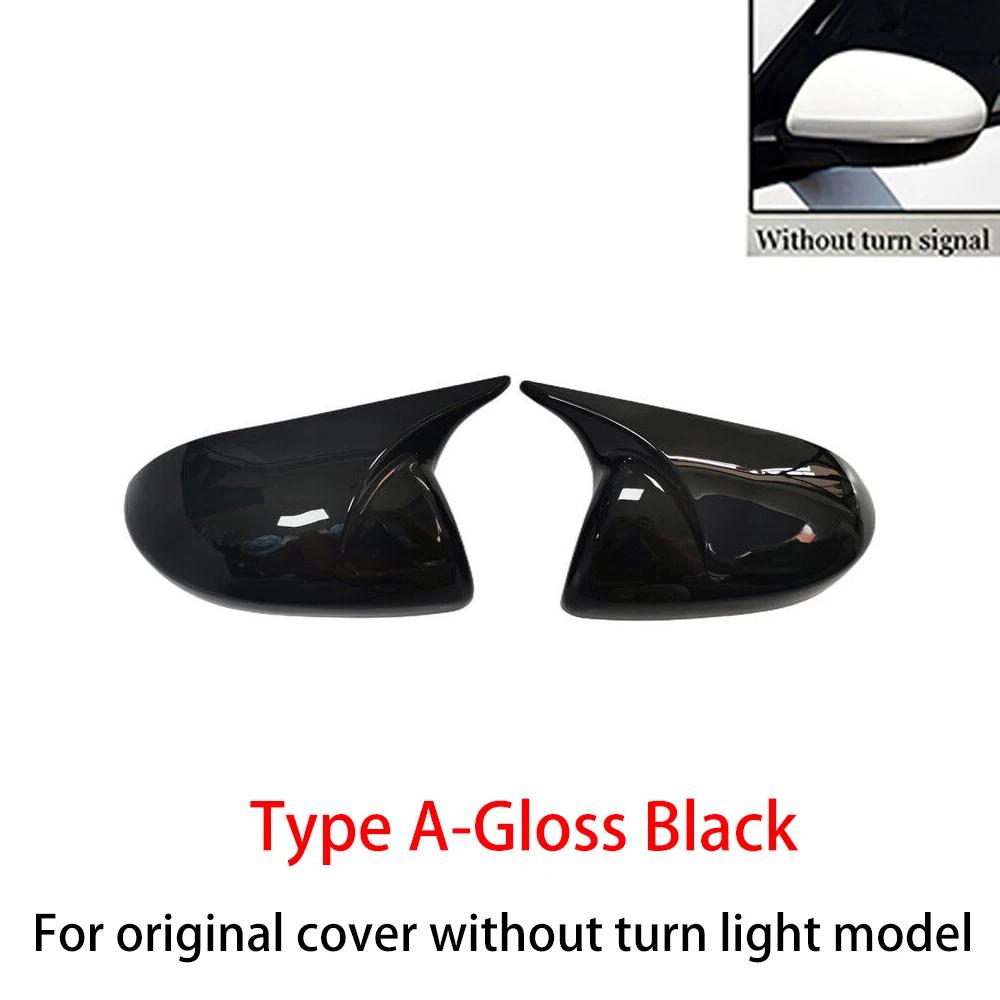 For Mazda 3 2010 2011-2013 Mazda 6 2009- 2011 ABS Car Rearview Side Mirror Cover Wing Cap Exterior Door Trim Adhesive Sticker