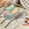 1-5pc Transparent Contact Lens Case Macaron Colors Contacts Storage Box with Tweezers Portable Beauty Pupil Travel Container