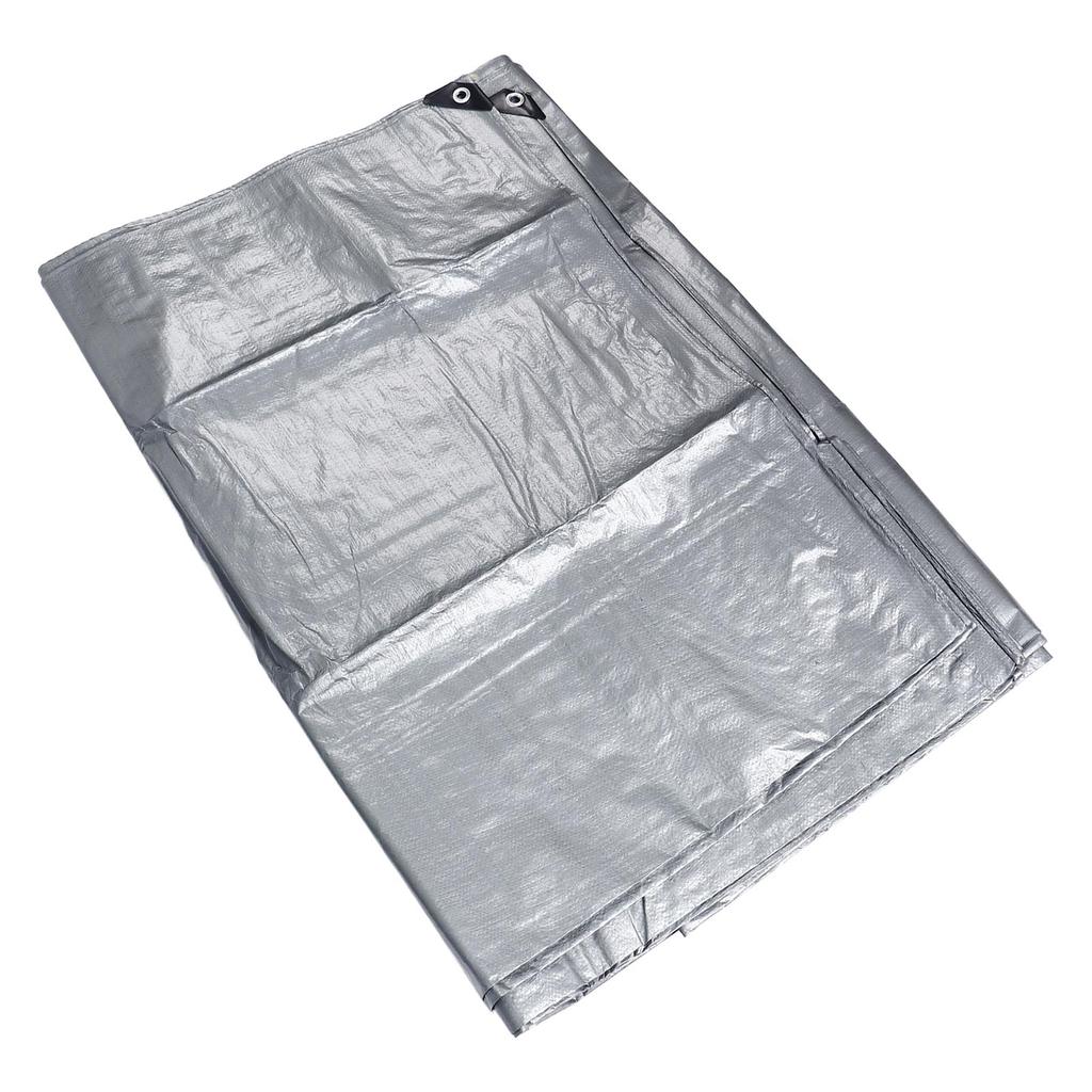 Poly plachta krycí silná dvojitá stříbrná vodotěsná tepelně izolační odolná proti slunci odolná proti roztržení víceúčelová