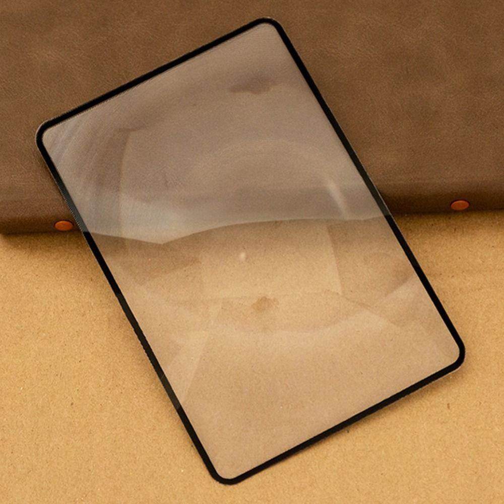 Förstoringsglas X3 Läshjälp Lins Ultratunn Glaslins Förstoringsglas Stor Arkförstoringsglas Unisex