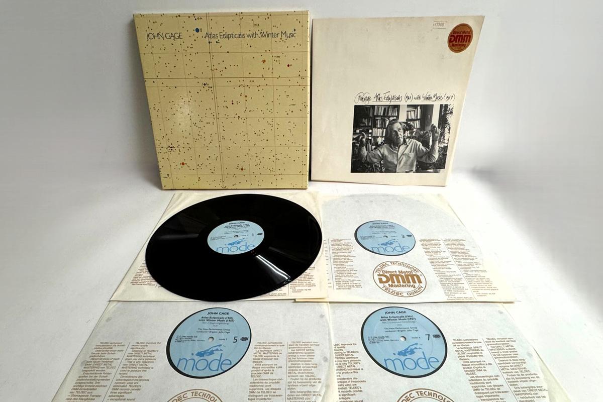 

LP Record JOHN CAGE Atlas Eclipticalis With Winter Musi MODE36 MODE 1986 US Classical Used