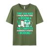 Funny How When I Walk Into The Room The Computer Grahpic Tee Shirt T Shirt Homme Tshirt